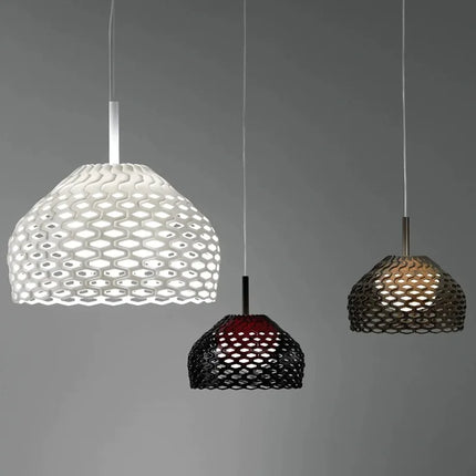 Suspension design italienne ajourée pour salon et cuisine — LZ4X9M2