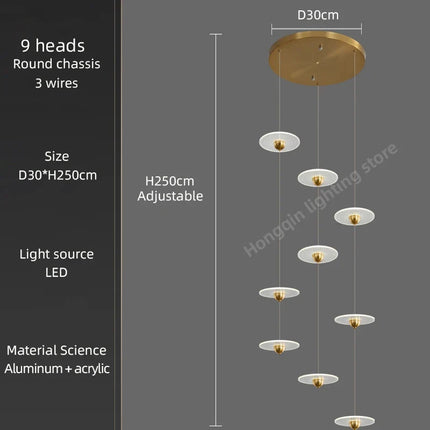 Lustre design moderne pour éclairage intérieur contemporain — LZ4X9QJ