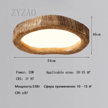 Plafonnier design nordique à lumière douce et protection des yeux — LZ4N7Q2J