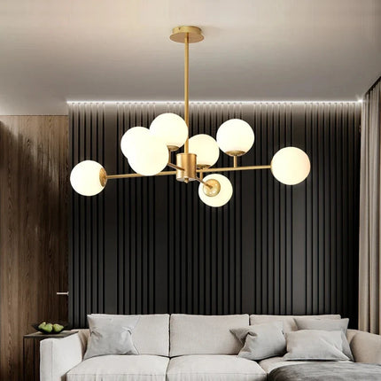 Suspension en verre style nordique pour décoration intérieure — LZ4X9P