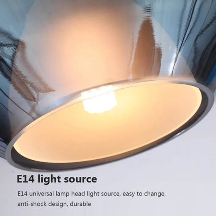 Suspension en verre au design nordique pour décoration intérieure — LZ4X9T2