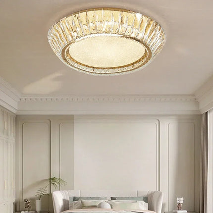 Plafonnier en cristal luxe au design nordique pour intérieur — LZ4X9M