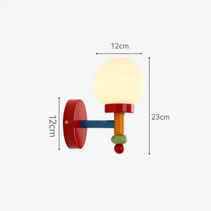 Applique murale rétro en forme de blocs de construction pour enfants — LZ4M9X2