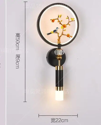 Applique murale LED cristal pour éclairage intérieur haut de gamme — LZ4P9XJ