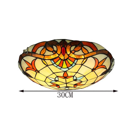 Plafonnier LED baroque européen pour décoration loft — LZ4X9T2