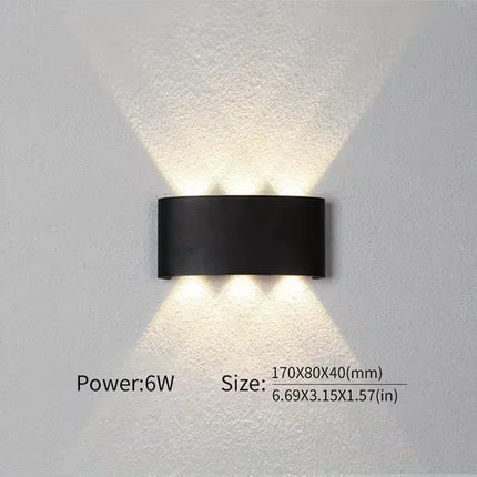 applique murale extérieure led étanche pour éclairage moderne