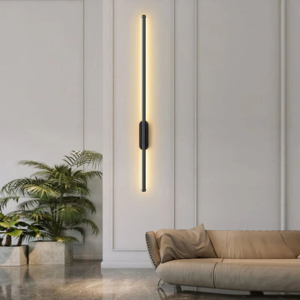 Applique murale LED finition or noir élégante — LZ4X9P2