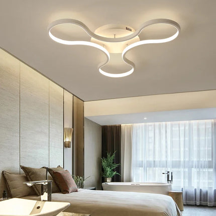 Lustre LED créatif en aluminium pour bar et restaurant — LZ4X9P2