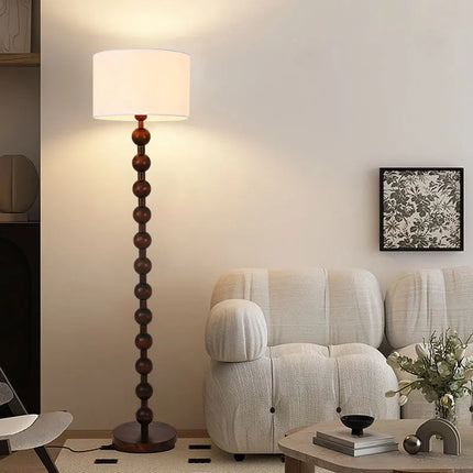 Lampadaire en bois haut de gamme style rétro pour intérieur — LZ4P9XQ
