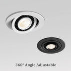 Blanc chaud / Carré-Blanc / CHINE | 20 W à intensité variable.