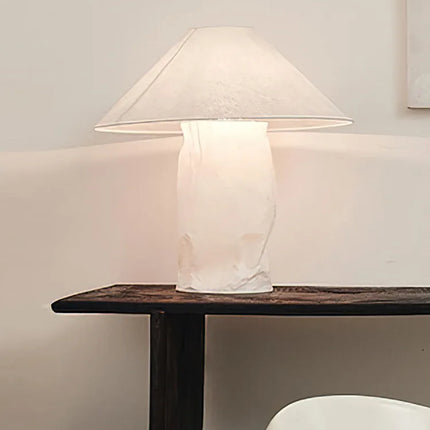 Lampadaire japonais en papier au design wabi-sabi minimaliste et élégant — LZ4X9T2