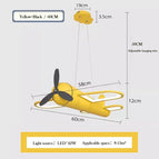 Jaune 60CM / 3 températures de couleur