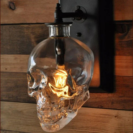 Applique murale LED industrielle tête de mort rétro — LZ4X9B