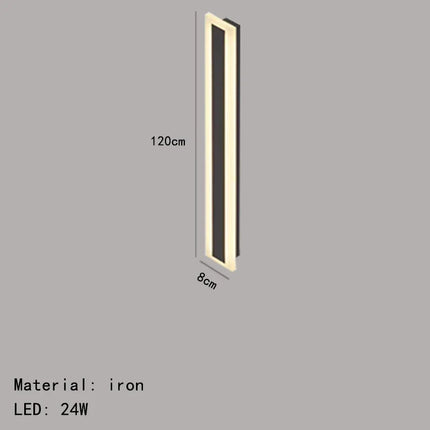 Applique murale LED en aluminium au design minimaliste — LZ4X9Q2