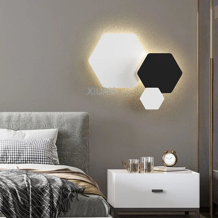 Lampe de chevet design aux formes géométriques variées — LZ4XJ9