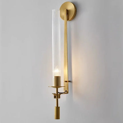 Applique murale LED moderne en laiton au design créatif — LZ4XJ9