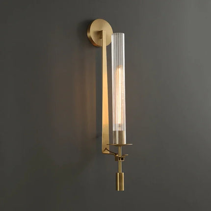 Applique murale LED moderne en laiton au design créatif — LZ4XJ9