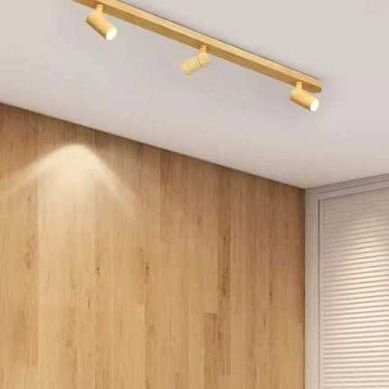 Lustre LED moderne imitation bois pour intérieur — LZ4X9Q2F