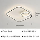 Type C Noir 40CM / Blanc chaud (pas de RC)