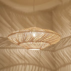 Beige / Diamètre-50cm / Lumière froide