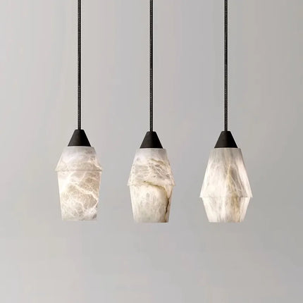 Suspension LED vintage style marbre rétro — LZ4Q7M9