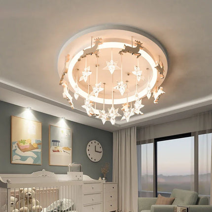 Plafonnier LED en forme d’étoile pour chambre enfant princesse garçon fille — LZ4M9XQ