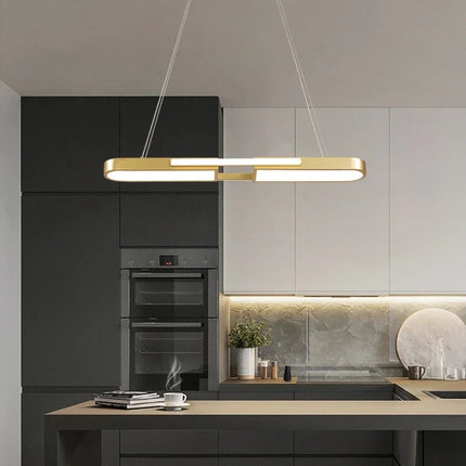 Lustre suspension design nordique pour décoration intérieure élégante — LZ4X9P