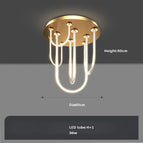 Neutral light / 60 cm round / White