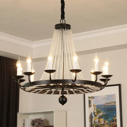 Lustre suspension en cristal lumineux pour décoration intérieure — LZ4X9M