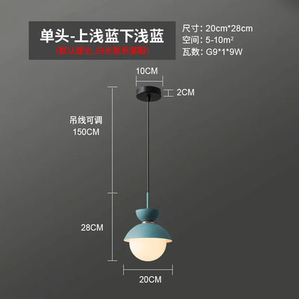 Lampe de chevet nordique au design créatif pour intérieur — LZ4X9Q2