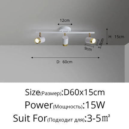 Lustre LED moderne pour magasin de vêtements et salon — LZ4X9P2