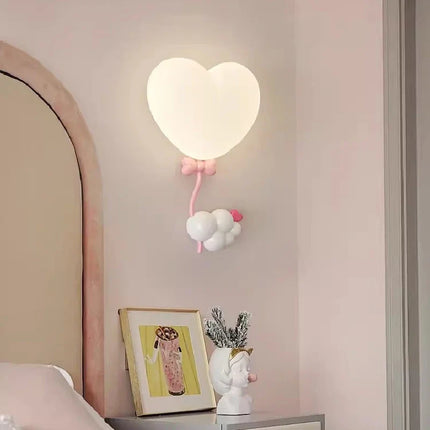 Applique murale LED en forme de cœur pour chambre enfant — LZ4QJ7M