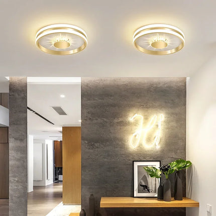 Plafonnier LED moderne pour éclairage intérieur luxueux — LZ4XJ9