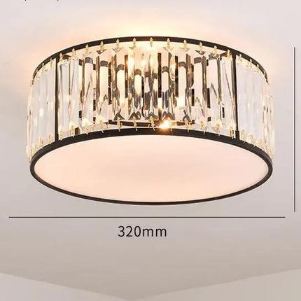 Plafonnier LED moderne en cristal style européen — LZ4X9T2