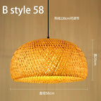 Style B 58 / Pas d'ampoule / CHINE
