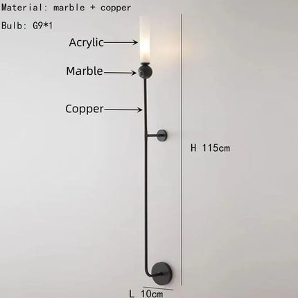 Suspension en marbre naturel à cordon réglable nouvelle collection — LZ4Q7M2