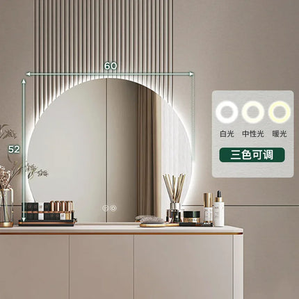 Miroir de maquillage avec applique murale créative — LZ4X9J
