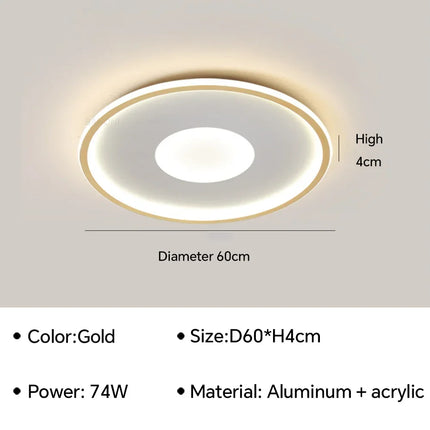 Plafonnier LED design moderne pour décoration intérieure — LZ4M9X2
