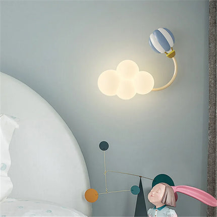Applique murale LED avion décorative et ludique pour enfants — LZ4QJ7