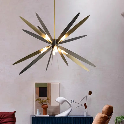 Lustre suspendu LED décoratif pour éclairage intérieur moderne — LZ4X7P9