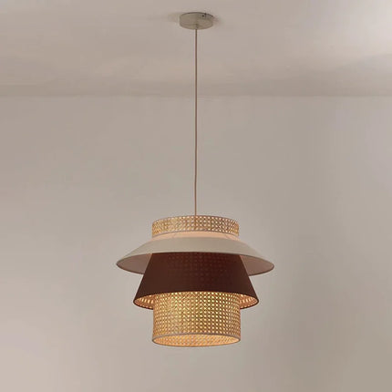 Suspension nordique artisanale en corde de chanvre pour intérieur — LZ4X9P