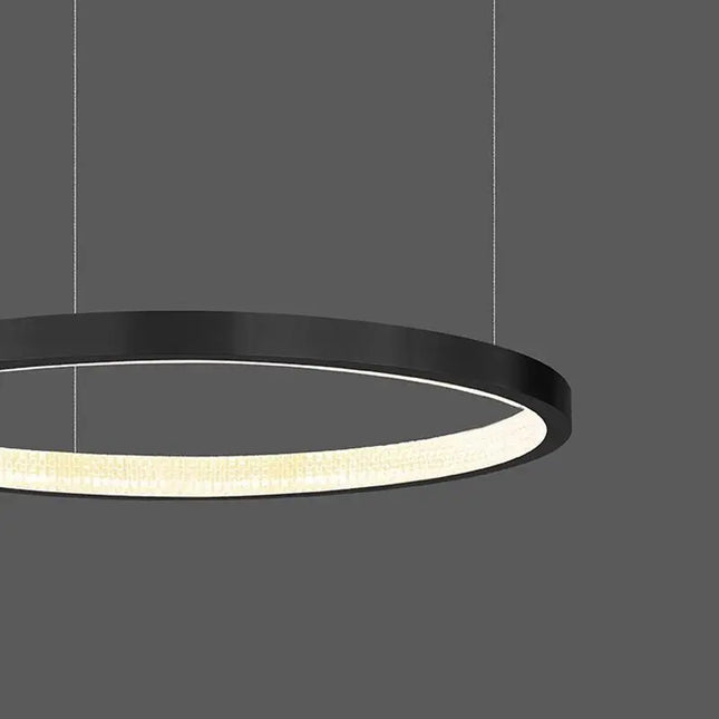 Lustre rond en cuivre antique pour intérieur moderne — LZ4X9J
