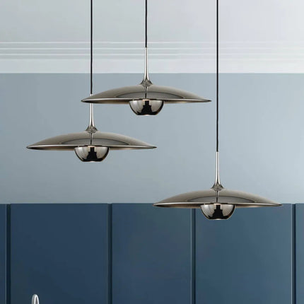 suspension soucoupe volante moderne avec poulie pour bars et restaurants