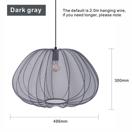 Suspension lanterne ballon nordique pour salon et escalier — LZ4M9Q2