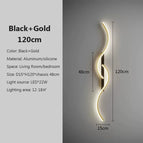 Noir-Or120cm / Blanc froid