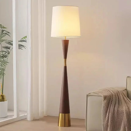Lampadaire rétro minimaliste pour ambiance chaleureuse — LZ4X9T2