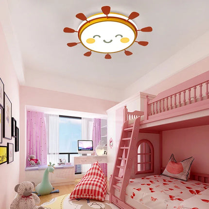 Lampe de bureau ronde LED pour étude et enfants — LZ4JX9
