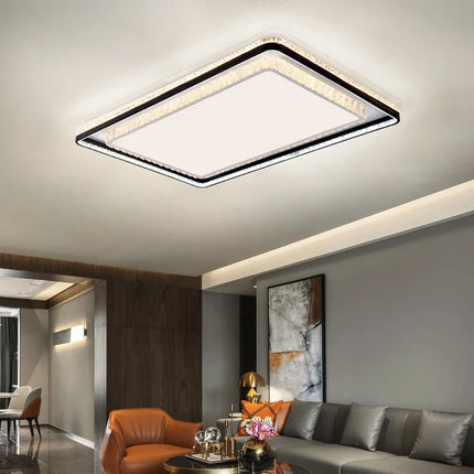 Plafonnier LED en cristal au design moderne pour intérieur élégant — LZ4X9T2