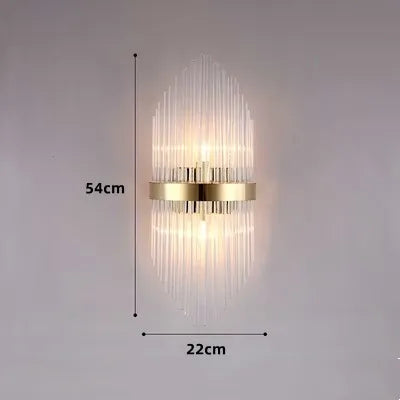 Applique murale en cristal pour éclairage moderne intérieur — LZ4X9T2