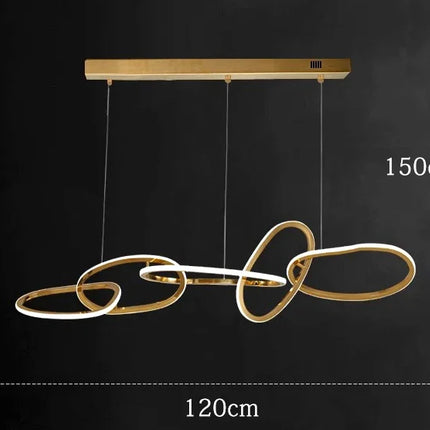 Lustre LED moderne pour salon et salle à manger — LZ4M9X2